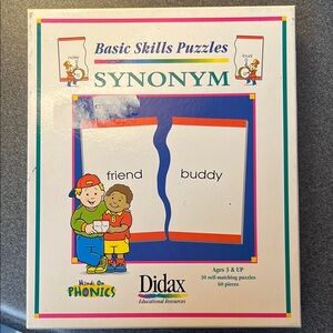 Basic Skills Puzzles - Synonym